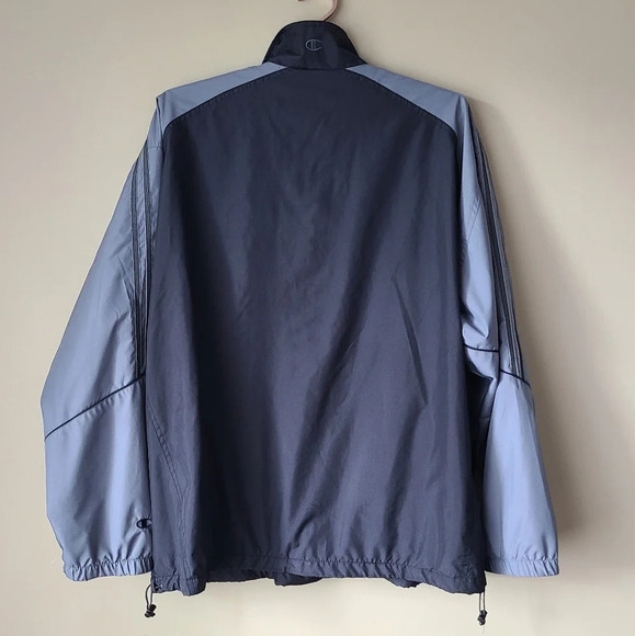Champion Windbreaker Jacket Lightweight mens  Sz. XXL gray color - Picture 4 of 10